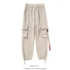 2024 Spring Summer Fashion Casual Pans for Men Streetwear Color Color Cargo Pantal