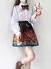 Etnische kleding gewoon rokken Chinees traditionele Hanfu lente zomer literatuur kunst nationale stijl meisje veelzijdige ming mamianqun rok