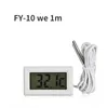 Mini digitale vochtigheidsmeter thermometer hygrometer sensormeter LCD temperatuur koelkast aquarium monitoring display binnen