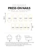 False nagels 24 -stcs Franse tip pers op Valentijnsdag dubbele kleurtips kunstmatige nagel voor vrouwelijke manicure decoratie
