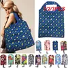 Stume di stoccaggio 1/2/3pcs Oxford Recycle Shopping Bageco BageCo Friendly Ladies Tote Bag Floral Fruit Vegetable Grocery