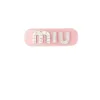 Miui Bag Designer Mui Mui Hair Accessory High End Miao Family Hair Clip Hair Accessory Headpiece Letter Spring Girl Era Student Versatile Korean Side Clip Cute 991