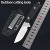 Vaste mes Outdoor Survival Tactical mes Eenvoudig te dragen G10 handvatjacht EDC campingwerkmes met K -schede