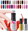 8ml UV Gel Nail Polish LED Lamp Lacquer 58 Colors Gel Polish Pure Colors Semi Permanent Gel Varnish Nail Primer Base Top4517179