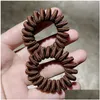 Pins per capelli in stoffa sudcoreana arte vincolatura anello telefonico anello netta rossa semplice ragazza gallina molla elastico elastico consegna di consegna ot4yj