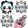 CHANMS PANDA CLOGO GIMBITS BRANDLE MISCULE Accessori per scarpe batch per il braccialette di braccialetti Bracciali Bomboniere Regali Gioielli Droping Delivery Findin Otpxi