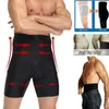 Men Slimming Body Shaper Waist Trainer High Waist Shaper Control Panties Compression Underwear Abdomen Belly Shaper Shorts 240428