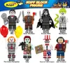 Cartoon Children's Building Block Toys Halloween Billy Horror Movie Block Man Children Gifts