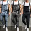 MAXULLA DERNIM BOMICYS MĘŻCZYZNA ROMPERS ROMPERS MĘŻCZYZNA SPENTER JEANS Stylowe szelki śliniaki BIBS Spodnie Mężczyzny Street Wear MLA034 240410