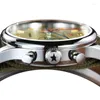 Armbanduhren 1963 Vintage Seagull ST1901 Bewegung Mechanische Chronographen Wache für Mann 40 mm wasserdicht 38 mm Saphir Herren Uhren leuchtend