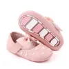 Sandalen babyschoenen Mary Janes schattige boog lente/zomer sandalen zachte PU en TPR-zolen geschikt voor baby's van 0-12 ml240429