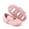 Sandales Baby Chaussures Mary Janes Bow Bow Sandales Sandales Soft Pu et TPR Softs Pu et TPR adaptées aux bébés âgés de 0 à 12 ml240429