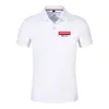 Polos masculins 2024 Motos Gasgas Polo Polo Summer Fashion Couleur solide Couleur solide confortable T-shirt respirant