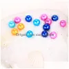 Pearl New Akoya Diy Round Pearl Variety Good Of Color Love Wish Freshwater Oysters Individually Vacuum Pack Fashion Gift Surprise Drop Dhabz