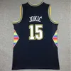 2024 Basketball Basketball Basket-ball Authentique Authentise 15 Jerseys Jokic Jamal 27 Murray Youth Women Men S-xxl Basketball Jersey avec étiquettes