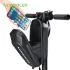 Accesorios de bolsas de scooter eléctricas bolsas de vehículos eléctricos impermeables para el scooter de Xiaomi bolsita de bicicleta de bicicleta piezas de bicicleta impermeables 240429