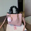 Bolsas de ombro 2024 Bolsa feminina elegante doce bolsa casual moda PU Mensageiro Mensageiro de Alta Qualidade