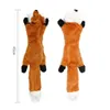 Jouets en peluche mignons squeak wolf lapin animal