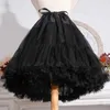 Kompletna kolekcja Vintage Lolita Lolita Lolita Puszysta czarna czarna szalka halki Tutu Cisoline Underskirt Petticoat Jointsl2429
