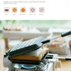 Pannor japansk löstagbar design smörgås pan multifunktionell gas kök bröd stekning kokkruka non stick toast frukost