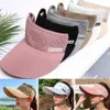 Chapéus de balde largura Chapéus de balde vendendo o chapéu de praia elástico respirável resistente a UV e chapéu à prova de sol j240429