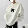 Heren Hoodies Sweatshirts Neoe Retro Casual O-Neck Letter Sweater Steater Printen Good Product 2024 Spring Nieuwe Loose Volledige bijpassende Top Y2K Dames Lange Mouwen Dressl2404