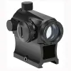 Ótica 1x20mm Red Dot Mini Scope Rifle 4 MOA Reflexo Vista com Riser Mount para Rail de Weaver Picatinny de 20 mm