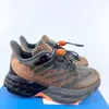 Bambini scarpe da ginnastica per bambini hoka clifton 9 allenatori una ragazza ragazzo giovane corridore di scarpe da corsa traspirante Black White Orange