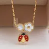 Latest Rings Luxury Jewelry New Design Sense Lucky Earring with Common Cleefly