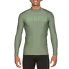 Kvinnors badkläder långärmad mäns surfing utslag vakt skjorta baddräkt dykning dräkt strand uv skydd simning rashguard t-shirt