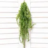 Fiori secchi 45 cm succulenti artificiali pianta parete appesa pianta in plastica di vite rattan rami verdi decorazioni per la casa ghirlanda ghirlanda