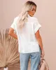 Bloups feminina blusa branca Casual camisa de algodão Button Up Ladies Summer Cardigan Camisa Blanca Mujer Top Para S-5xl