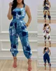 Dames tweedelige broek Pants Dames lente/zomer nieuwe forens strap leggings jumpsuit maat plus tweedelige sets