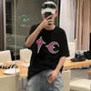 Erkek Tişörtler Kurbağa Drift Strtwear Fashion Marka Thug Club GD Graphics Giyim Giysileri Sıradan%100 Pamuk Gevşek Büyük Boyutlu Üstler Ts T Shirt Erkekler H240429