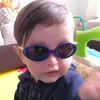 Baby Boys Sunglasses Polarized 0-2 Years Old Girls Resin Environmental Safe Shades UV400 Kids Sun Glasses Strap Accessories 240417