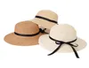 Masowe słomkowe kapelusz z wbudowaną regulowaną liną do przeniesienia czapka na plażę Słońca Wysoka jakość producenci Direct S9499893