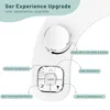 SAMODRA Button Bidet NonElectricSelf Cleaning Dual Nozzle Frontal and Rear Wash Fresh Water Toilet Seat Attachment 240415