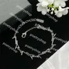 Очарование браслетов Женские дизайнерские браслеты пять простых писем подвеска роскошные браслеты