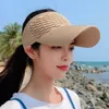 Czapki kapelusze nowe damskie UV odporne na słoneczne czapkę oddychającą i regulowaną czapkę słoneczną męską golf golf golfowy podróż na plażę sportowy hatl240429