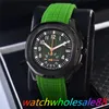 Aquanaut mecânica de alta qualidade 5968 Assista a homens de luxo PP ETA Automático Calendário Display Fino aço de ouro Sapphire Fashion Watches Watch Grenade Watch