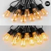 Decoraties S14 Vintage Garland LED STRING LICHT LICHT