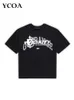 Мужская футболка мужская футболка Ultra-Fine Cotton Street Clothing Hip-Hop Harajuku Aesthetics Корейская мода с коротки