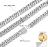 Miami Cuban Link Chain Necklace da 1 cm Silvergold Color Curb Chain for Men Jewelry Corrente de Prata Masculina Mens Whole Mens Necka3287480