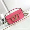 2024 Valentyno Designer Bags Bags Vlogoo New Crystal Alded Bustle Fashion кожаная женская высококачественная верхняя слой кросс-салон