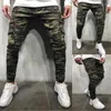 Men's Jeans Multi Pocket Stretch Army Outdoor Camouflage Joggers Casual Denim Trousers Slim Fit Cargo Pencil Pants For Man Cloth