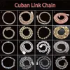 Hip Hop Iced Moissanite Cuban Chain Mens 925 Silver Cuban Link 12mm Moissanite Cuban Link Chain