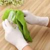 Gants 50 / 100pcs gants jetables Gants de nitrile pour cuisine / travail / ménage / jardin / nettoyage / plat lavage des gants en caoutchouc en latex blancs