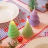Kerzen Weihnachtsbaumform handgefertigt Silikon Kerze Form handgefertigt Aromatherapie Kerze Weihnachten Home Dekoration Werkzeuge