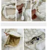 Petit sac nuage plié coréen Instagram Sac sous arme à bulles polyvalentes dans le sac en coton en coton Sac à bandoulière