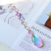 Dekoracje 1PCS Crystal Suncatcher Ab Color Rainbow Chaser Curtain Wiselant Sun Catcher Glass Prism Outdoor Windoor Domowe dekoracje ogrodowe 2023